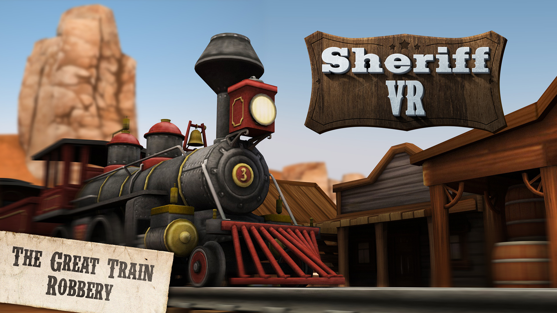 Android application Sheriff VR - Cardboard screenshort
