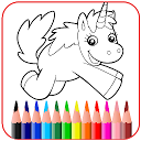 ダウンロード Unicorn Coloring Book - Color By Number をインストールする 最新 APK ダウンローダ