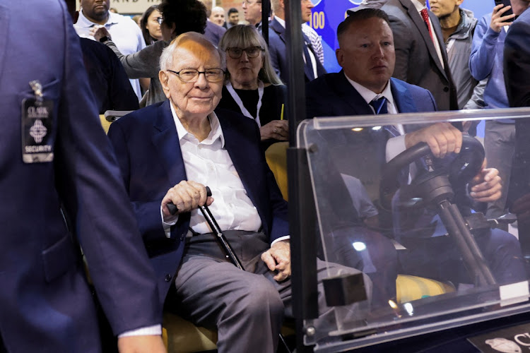 Berkshire Hathaway chair Warren Buffett attends the Berkshire Hathaway annual shareholders’ meeting in Omaha, Nebraska, on May 3. Picture: REUTERS/SCOTT MORGAN