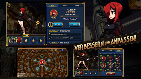 LINE Skullgirls Screenshot