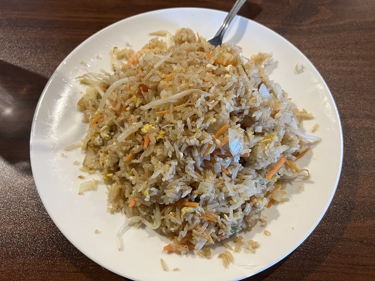 Their fried rice is awesome!