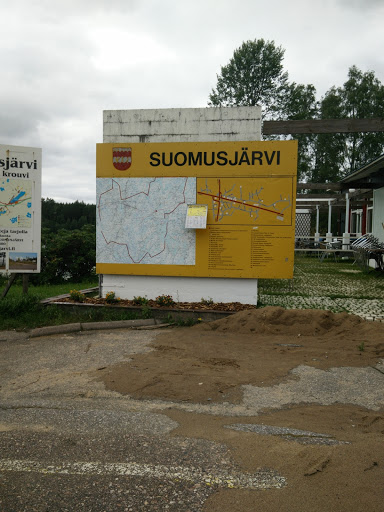 Infoboard of Suomusjärvi