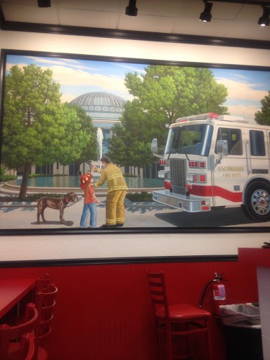 Firehouse Subs mural