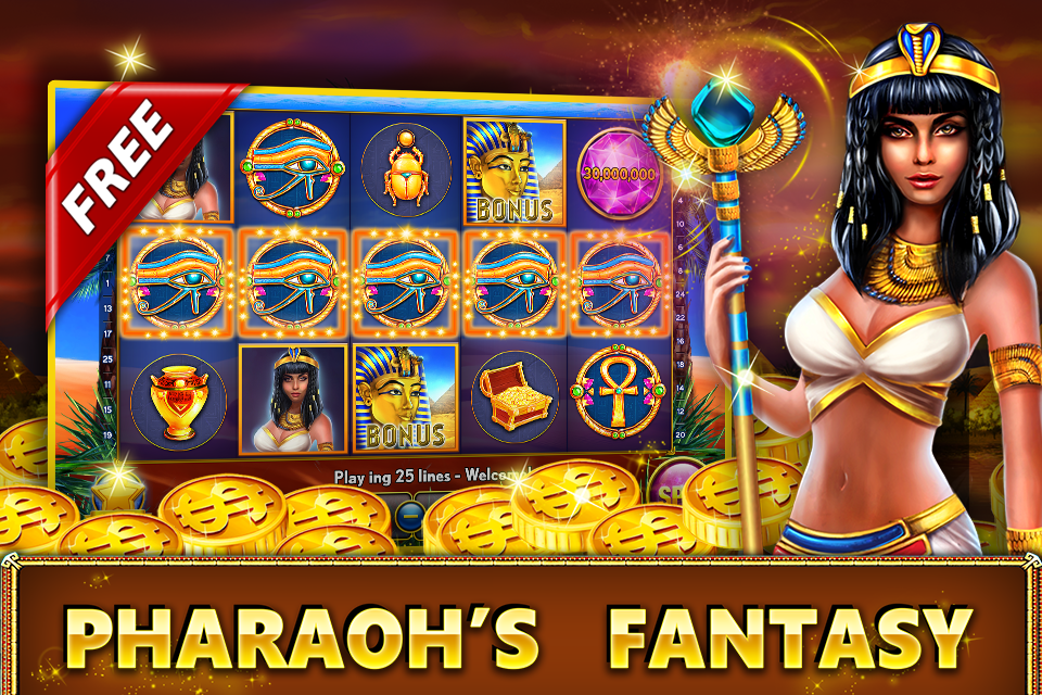 Android application Pharaohs Slot Machines™ FREE screenshort