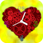 Heart Clock Live Wallpaper Apk