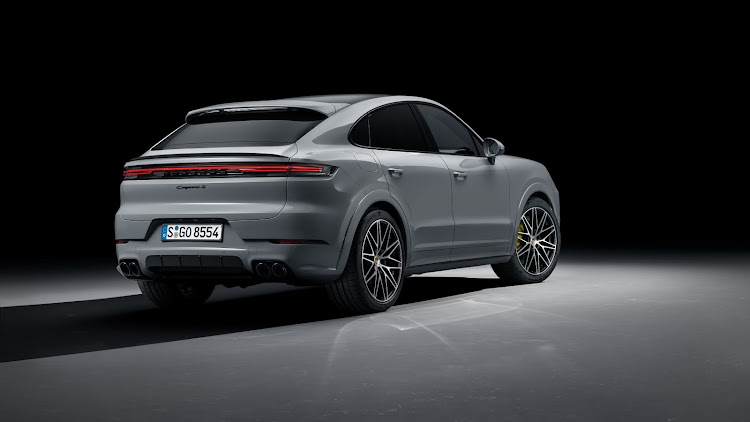 Coupé body adds further credence to sporting ambitions of Cayenne.