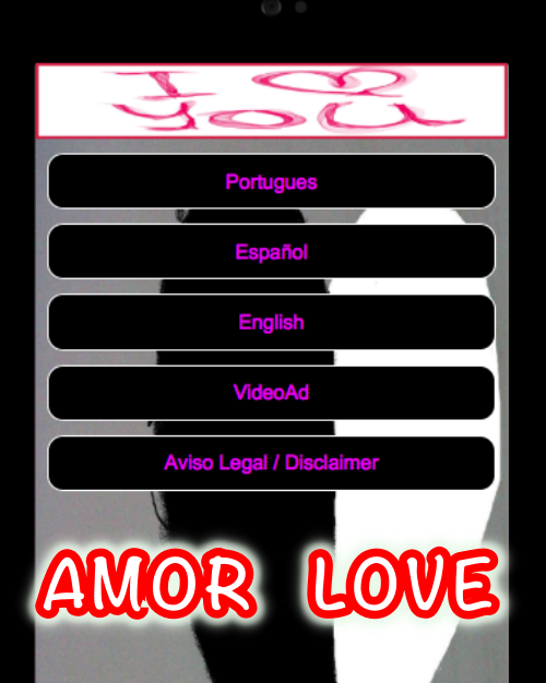 Android application Poemas de Amor screenshort