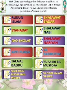   lagu anak muslim&shalawat anak- screenshot thumbnail   