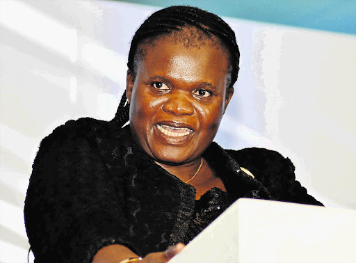 Faith Muthambi. File photo.