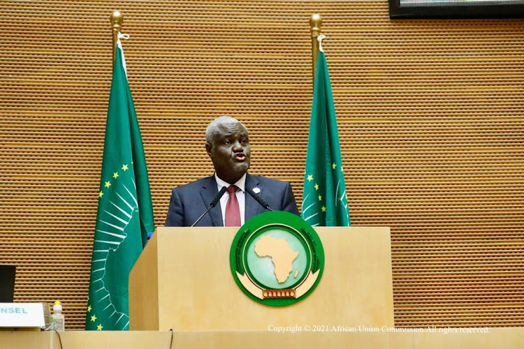 African Union Commission chairperson Moussa Faki Mahamat