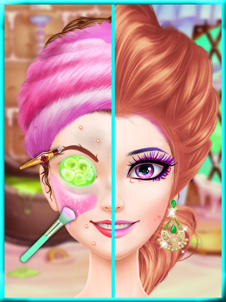 Android application Candy Princess Makeover screenshort