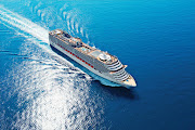 INTO THE BLUE: The MSC Divina at sea