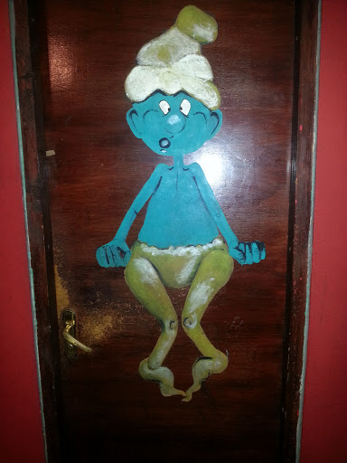 Blueman Door