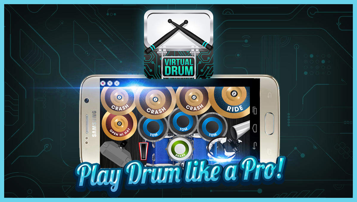 Android application Virtual Drum screenshort
