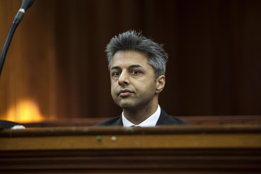 British businessman Shrien Dewani in the dock for the alleged murder of his new bride Anni on their honeymoon in Cape Town