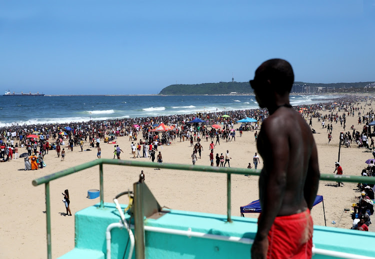 Some of Durban's beaches reopened on Friday. File photo.