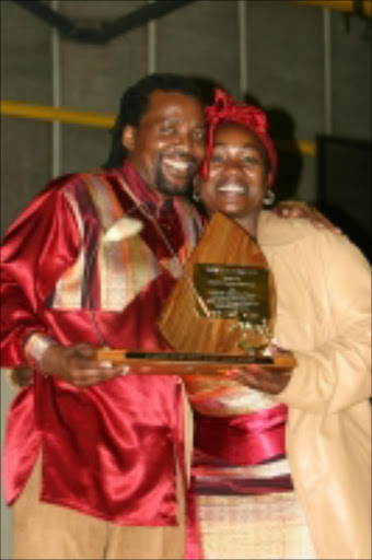 COMMITTED: Lena and Bheki Ngcobo. Pic. Mbuzeni Zulu. 15/10/07.