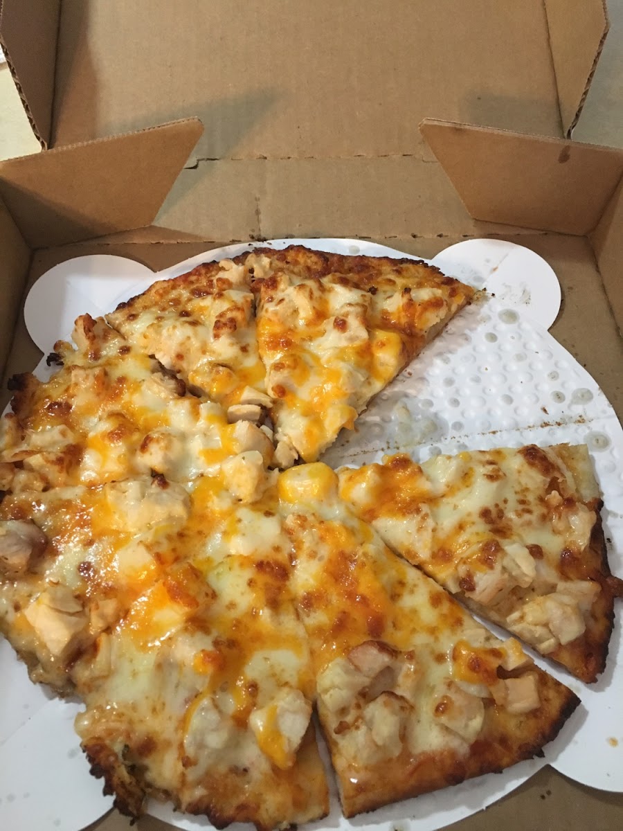 Buffalo chicken pizza!!