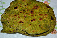 Spinach Chapati