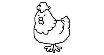 Free Outline Of Chicken