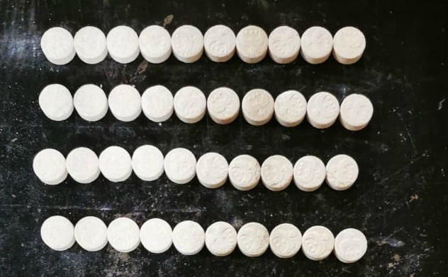 The boy was found in possession of 100 mandrax tablets.