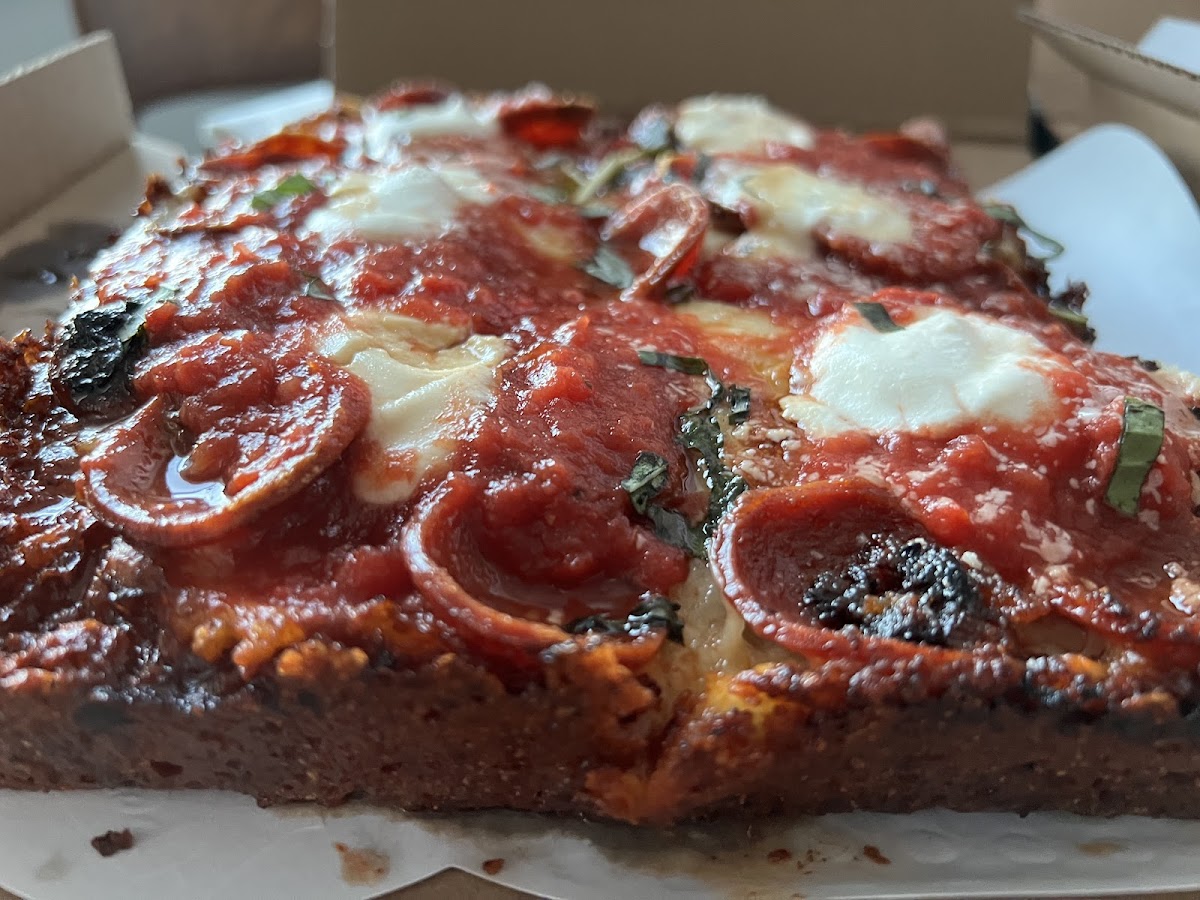 Gluten-Free Deep Dish Pizza at Paulie Gee's Logan Square