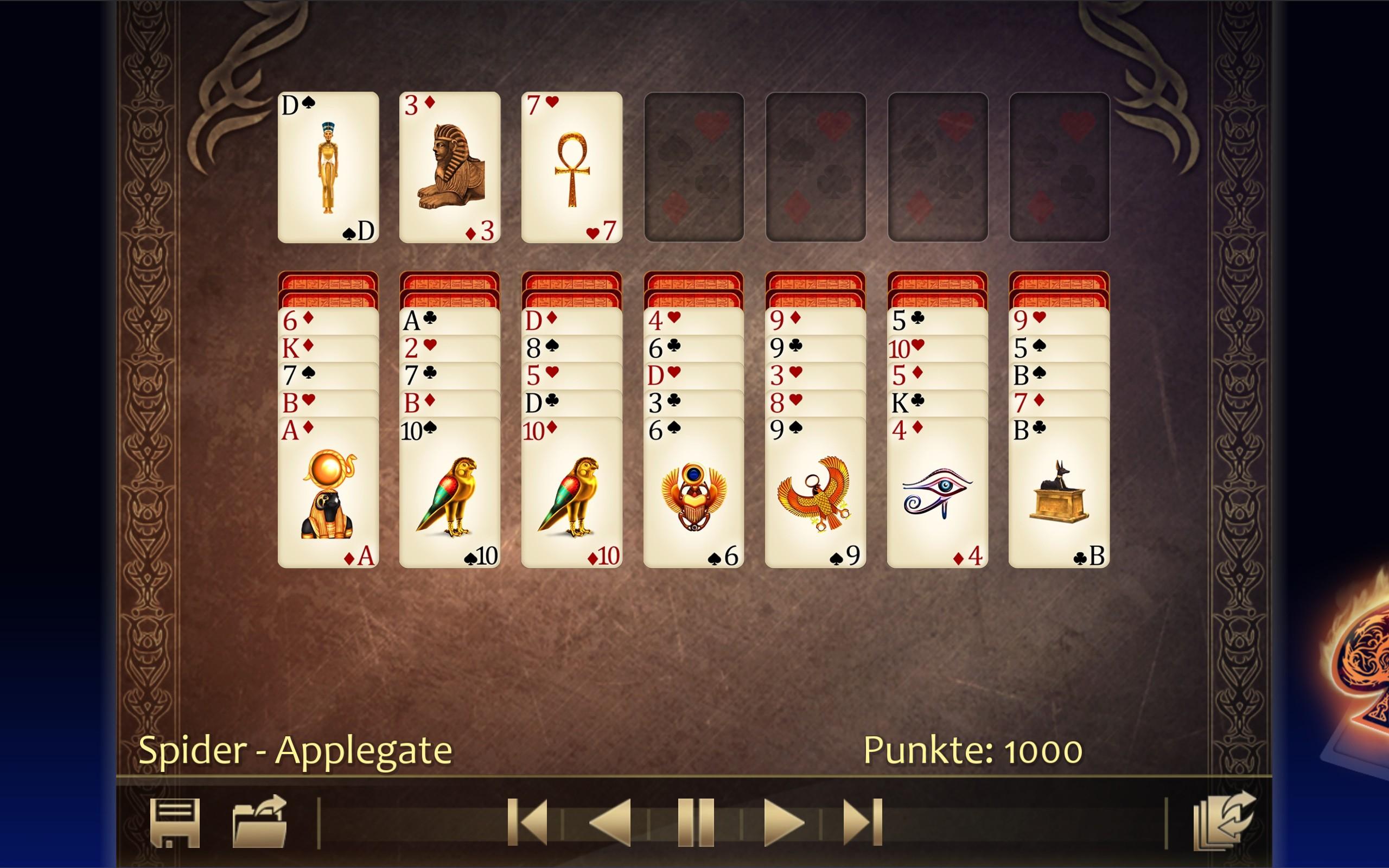 Android application Solitaire 220plus (german) screenshort