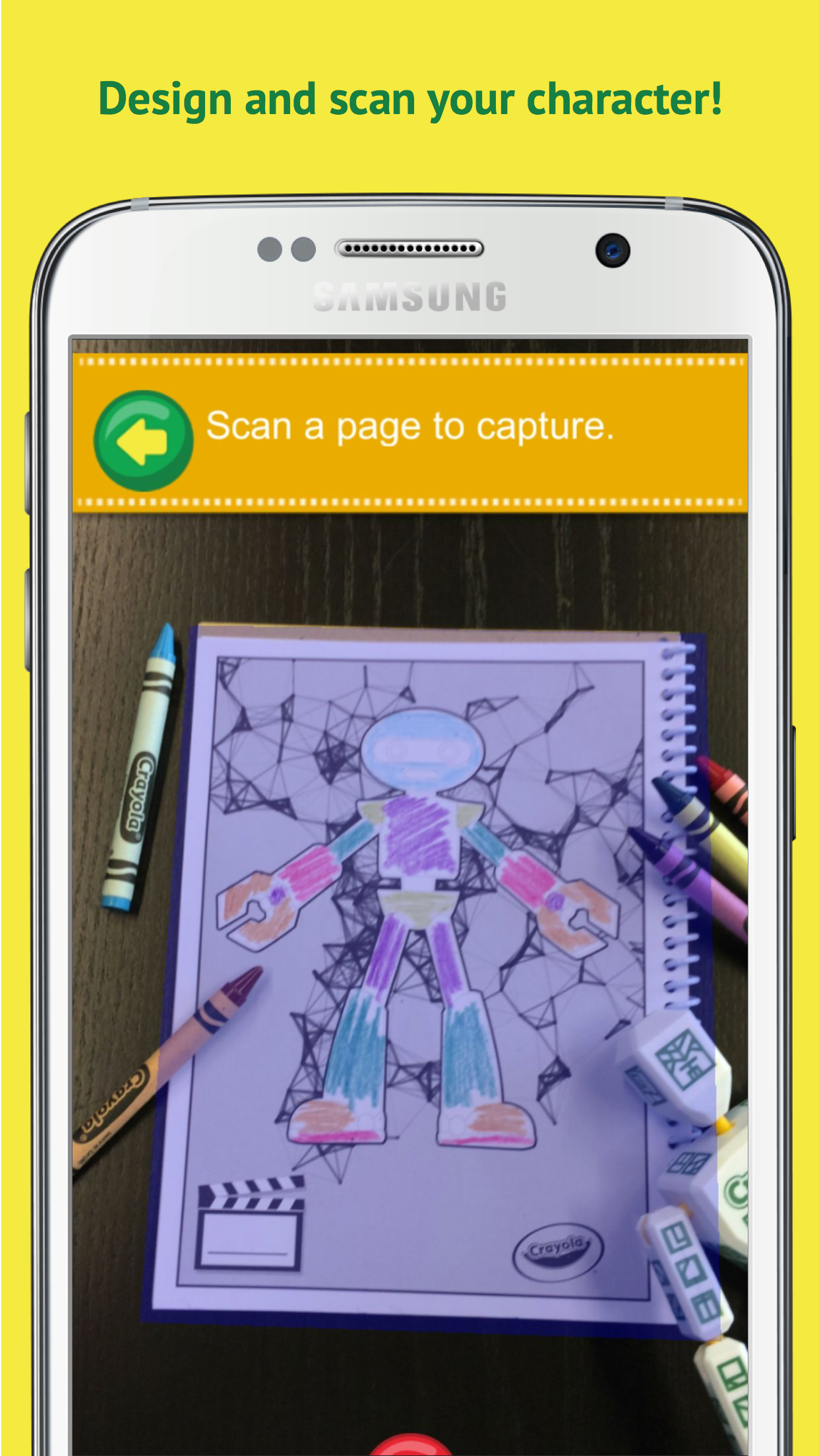 Android application Crayola Easy Animator screenshort