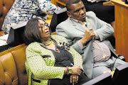 SLUMBERLAND: An ANC MP takes a nap in the National Assembly as President Jacob Zuma was responding to questions about his relationship with the Gupta family