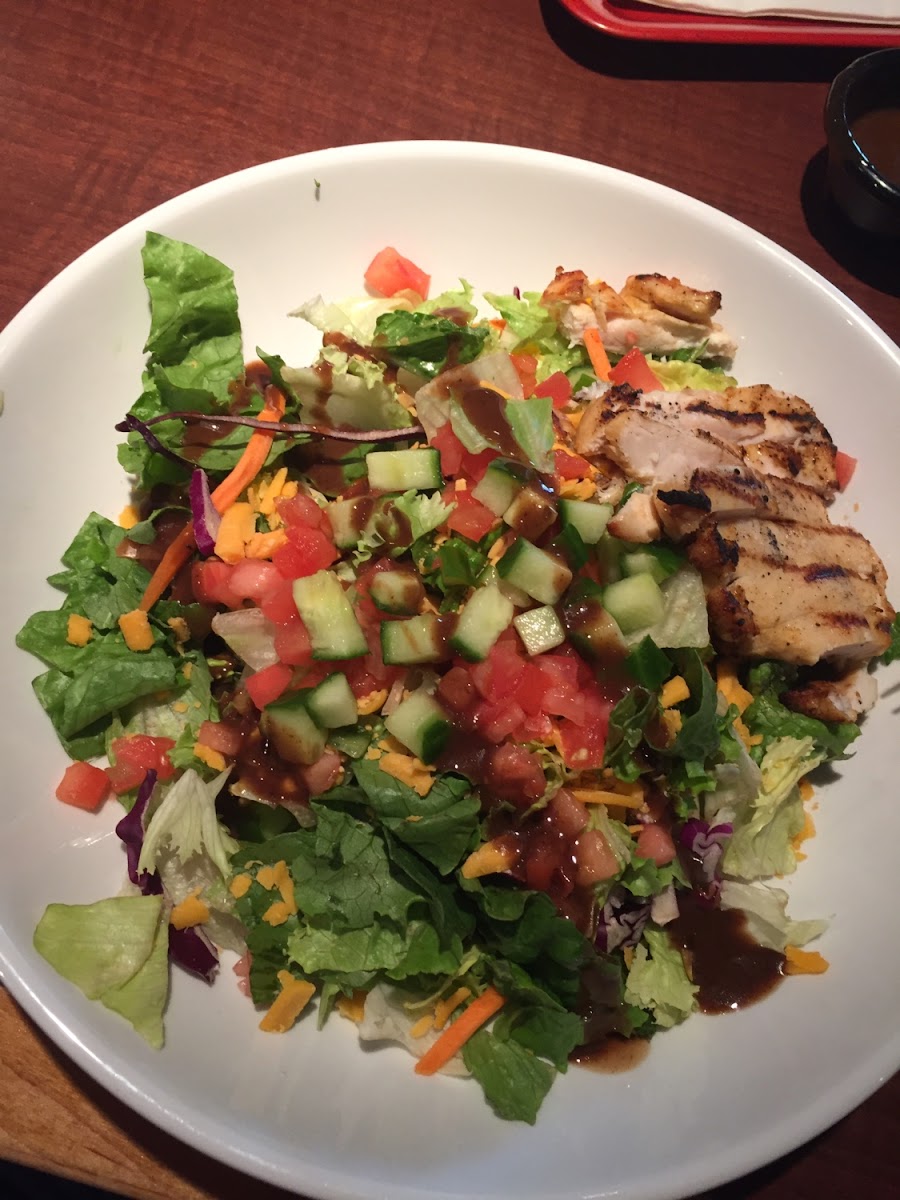 Fast chicken salad