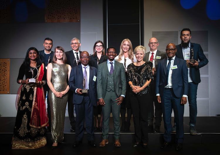 Some of the winners of the Saica's inaugural Chairman’s Difference Makers Awards. Picture: Supplied/Saica