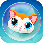 Popping bubbles with animals Apk