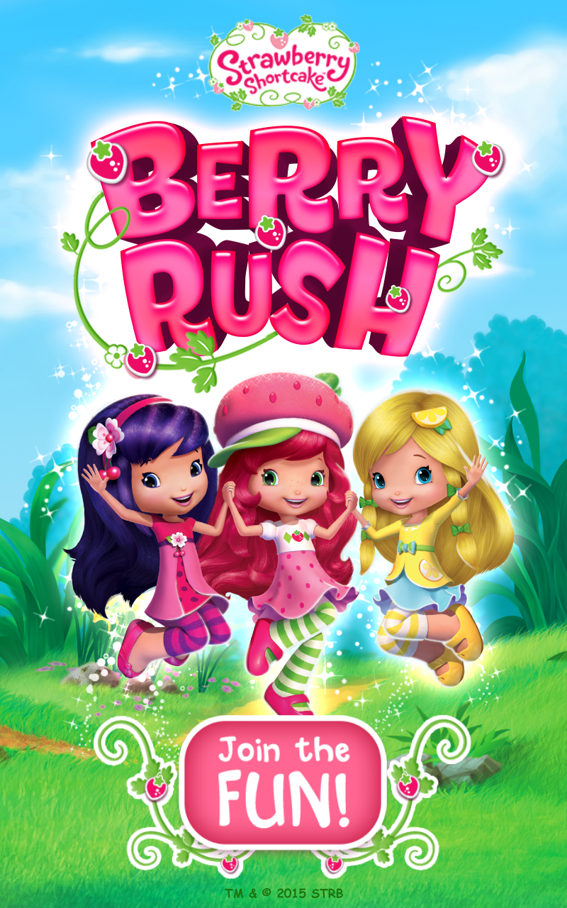 Android application Strawberry Shortcake BerryRush screenshort