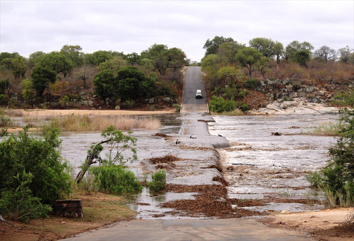Flooding in the Kruger National Park on 9 March 2016.