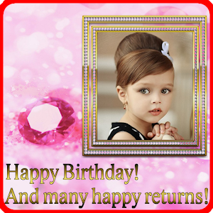 Download Birthday photo frame greeting For PC Windows and Mac