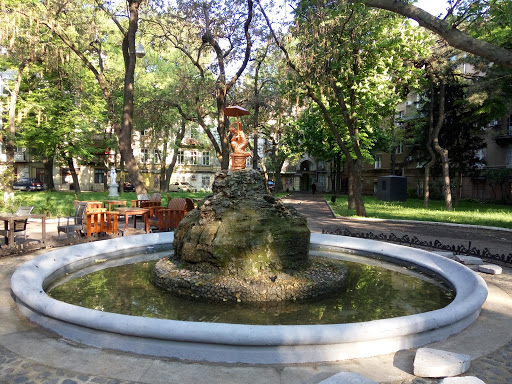 Bronze fountain