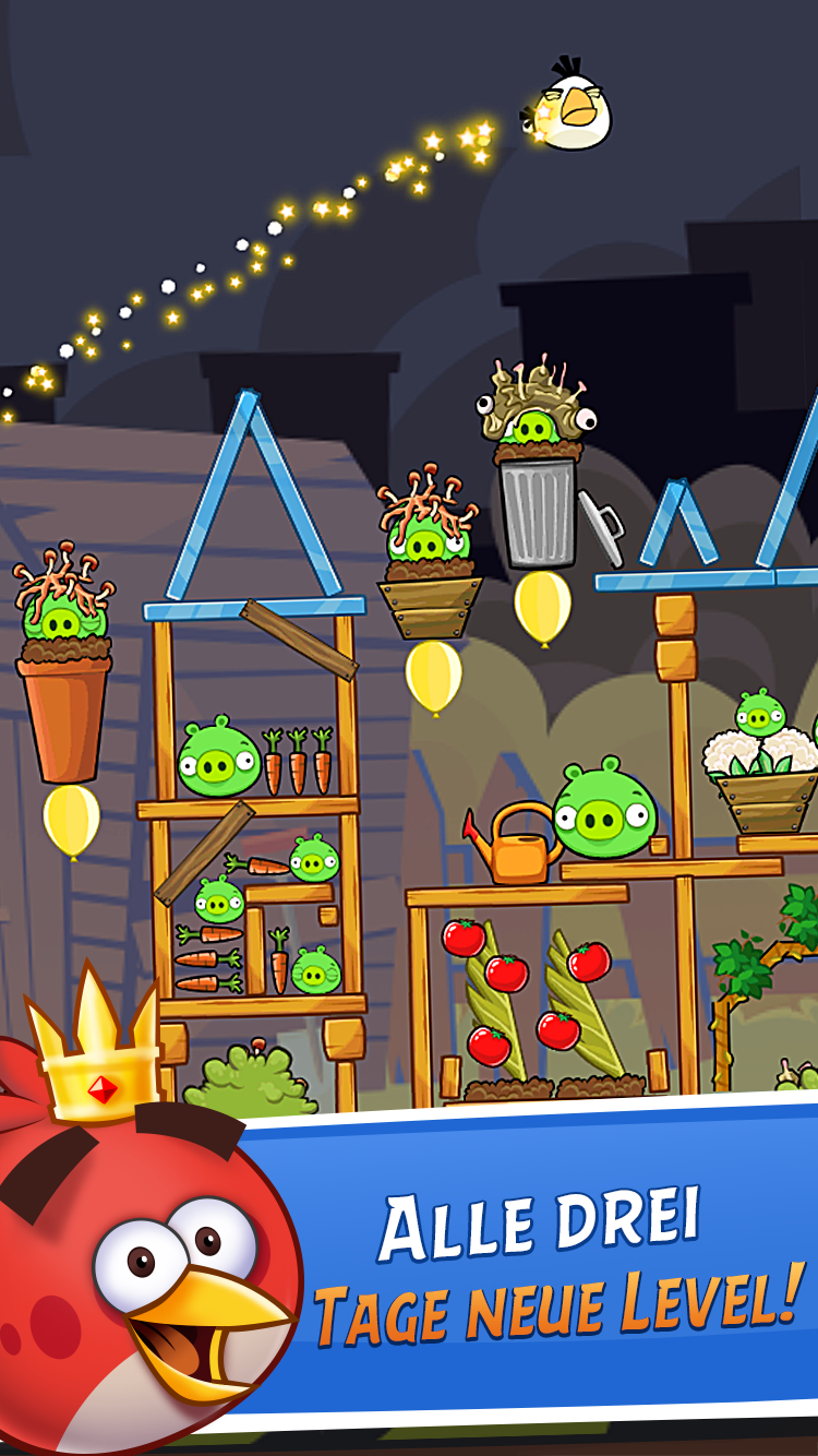 Android application Angry Birds Friends screenshort