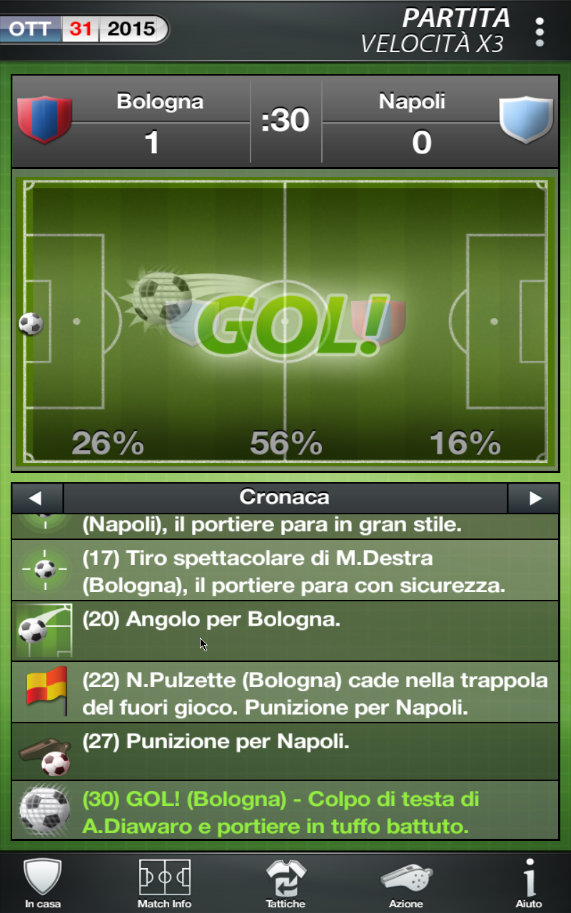 Android application Football Director 16 - Soccer screenshort