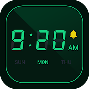 Digital Alarm Clock - Bedside Clock, Stopwatch