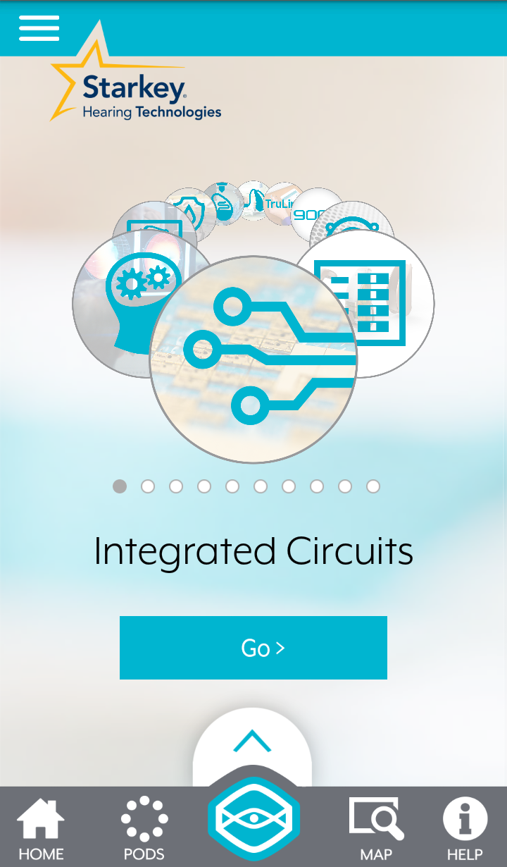 Android application Starkey Hearing Innovations screenshort