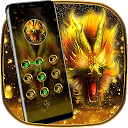 ダウンロード 3D Gold Dragon  Lock Theme をインストールする 最新 APK ダウンローダ