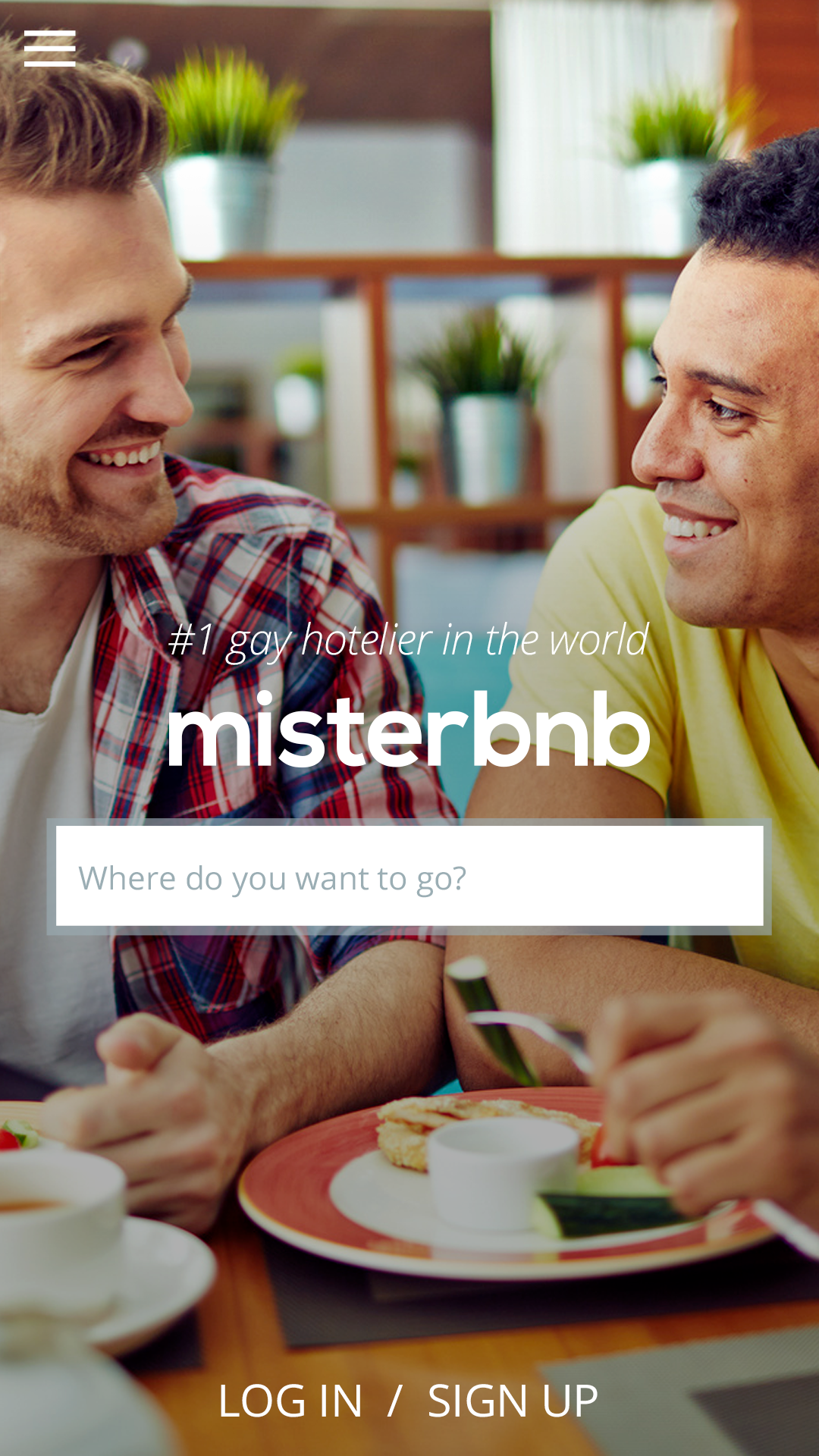 Android application misterbnb screenshort