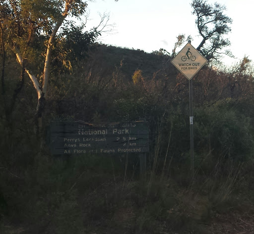 Blue Mountains National Park Sign 