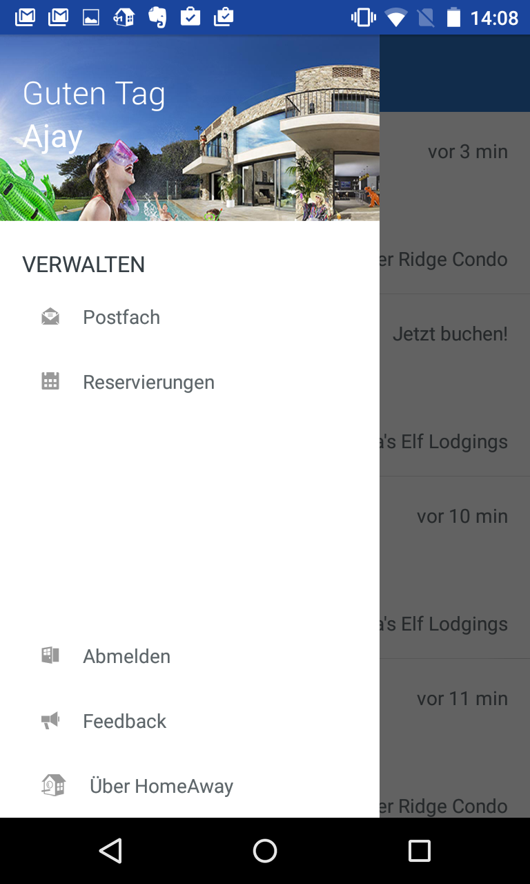 Android application Vrbo Owner screenshort