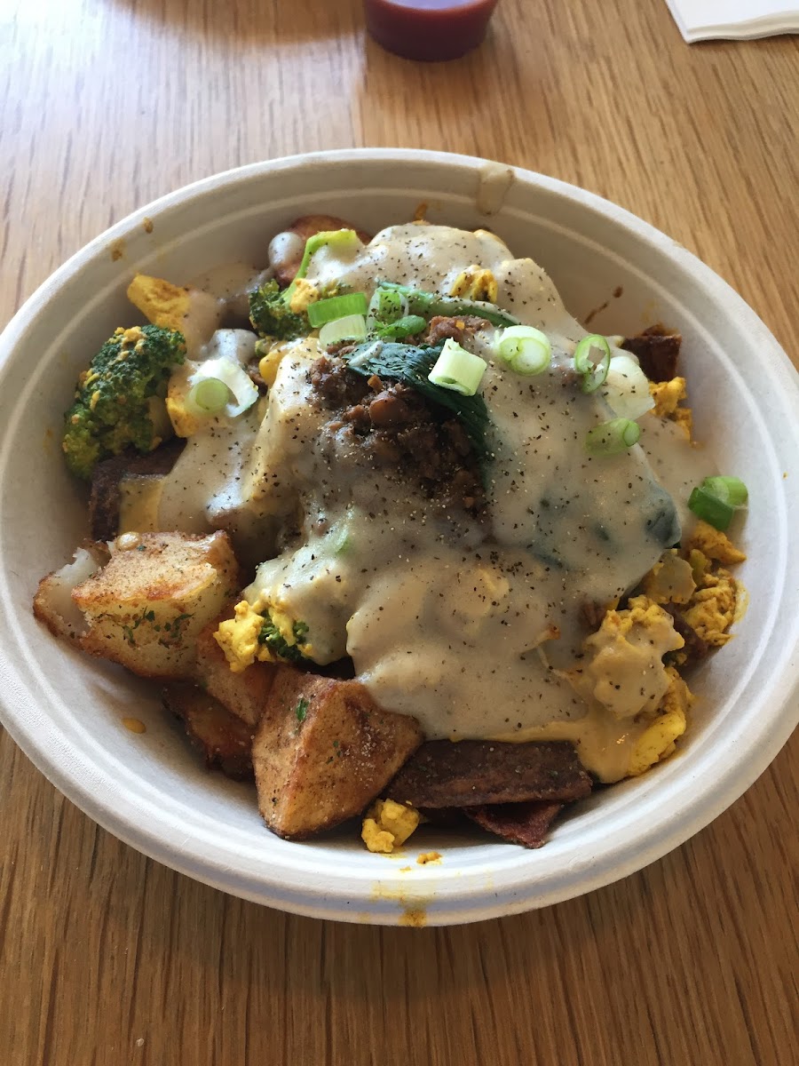 Potato Bowl for brunch! The flavor was outstanding