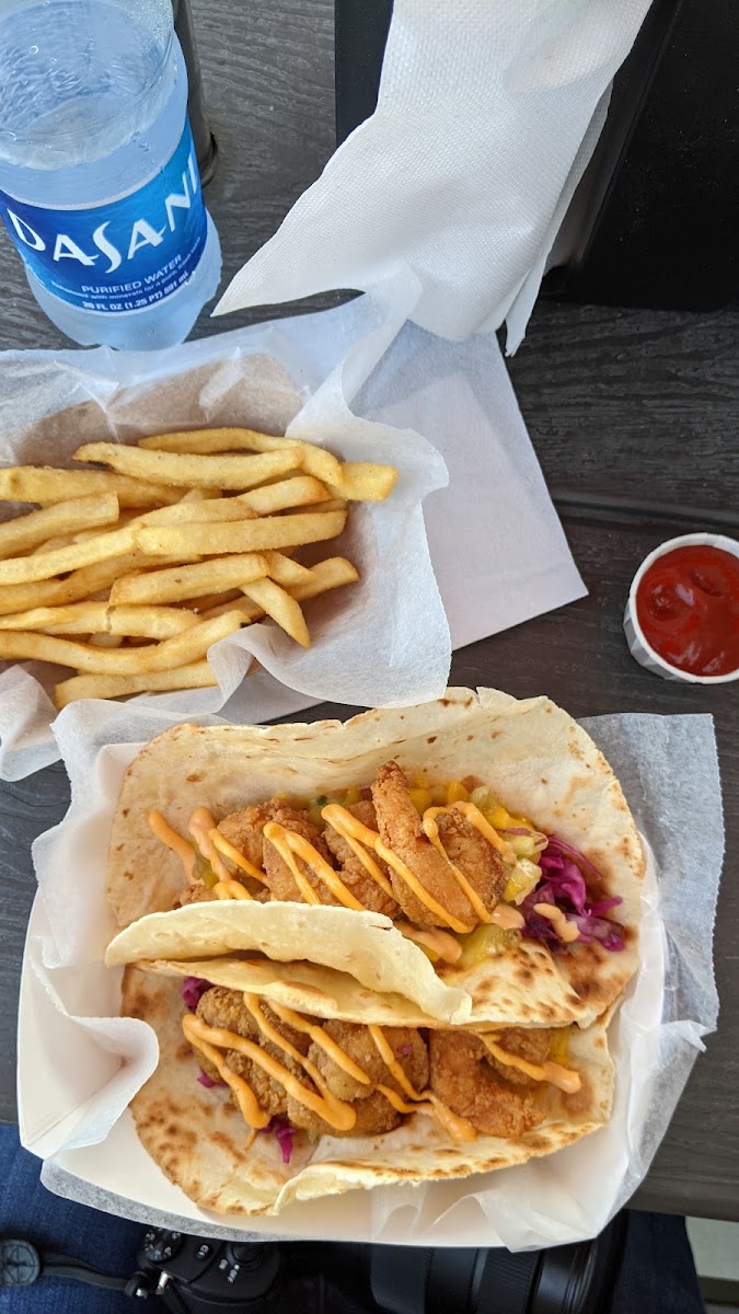 Gluten-Free Fries at Sun Dog on the Beach