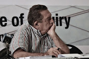 Ali Bacher during day 7 of the Ministerial Committee of Inquiry on SASCOC at Ellis Park Stadium Auditorium on March 06, 2018 in Johannesburg, South Africa. 