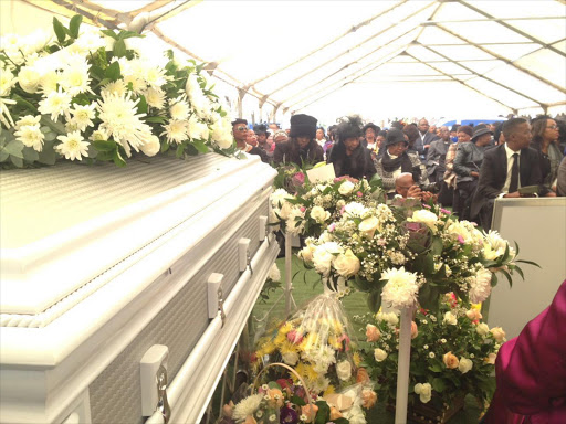 Former South African Broadcasting Corporation (SABC) board member Hope Zinde's funeral in Pretoria. Picture Credit: Thulani Mbele