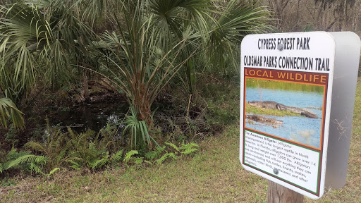 American Alligator Nature Trail Sign