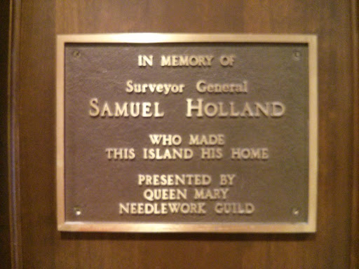 Surveyor General Samuel Holland Memorial Plaque 